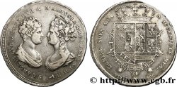 ITALIE - ROYAUME D ÉTRURIE 10 Paoli ou Francescone Louis Ier et Marie-Louise de Bourbon 1806 Florence