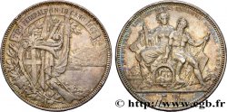 SUISSE 5 Francs, concours de Tir de Lugano 1883