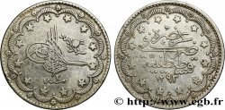 TURQUIE 20 Kurush au nom de Abdul Hamid II AH 1293 an 2 1877 Constantinople