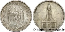 GERMANY 5 Reichsmark église de la garnison de Potsdam 1934 Stuttgart