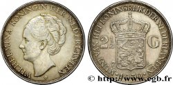 PAYS-BAS 2 1/2 Gulden Wilhelmina 1930  TTB+