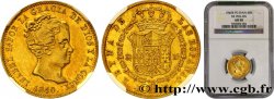ESPAGNE - ROYAUME D ESPAGNE - ISABELLE II 80 Reales 1840 Barcelone