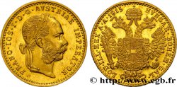 AUTRICHE 1 Ducat refrappe moderne François Joseph / aigle bicéphale 1915