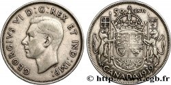 CANADA 50 Cents Georges VI 1939 