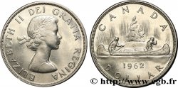 CANADA 1 Dollar Elisabeth II canoe 1962  SUP+
