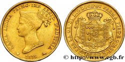 ITALIEN - HERZOGTUM PARMA PIACENZA UND GUASTALLA - MARIE-LOUISE VON ÖSTERREICH 40 Lire 1815 Milan