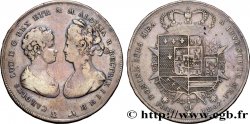 ITALIE - ROYAUME D ÉTRURIE 10 Paoli ou Francescone Charles Louis Ier et Marie-Louise de Bourbon 1807 Florence TB+