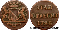 NETHERLANDS - UNITED PROVINCES 1 Duit Utrecht 1788 