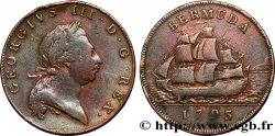 BERMUDES 1 Penny Georges III / voilier 1793