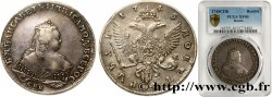 RUSSIE 1 Rouble Elisabeth Ier 1745 Saint-Petersbourg