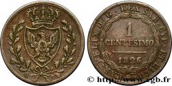 ITALIE - ROYAUME DE SARDAIGNE 1 Centesimo Charles Félix, roi de Sardaigne “P” 1826 Gênes