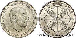ESPAGNE 100 Pesetas Francisco Franco (1967 dans les étoiles) 1966 Madrid