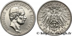 ALLEMAGNE - SAXE 3 Mark Frédéric Auguste 1912 Dresde