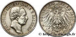 ALLEMAGNE - SAXE 3 Mark Frédéric Auguste 1910 Dresde SUP
