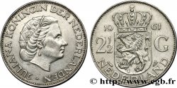 PAYS-BAS 2 1/2 Gulden Juliana 1961 Utrecht