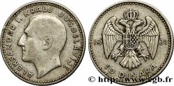 YOUGOSLAVIE 10 Dinara Alexandre Ier 1931 Londres TB+