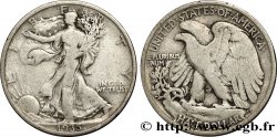 ÉTATS-UNIS D AMÉRIQUE 1/2 Dollar Walking Liberty 1935 Philadelphie TB+