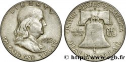 ESTADOS UNIDOS DE AMÉRICA 1/2 Dollar Benjamin Franklin 1952 San Francisco