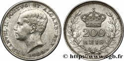 PORTUGAL 200 Reis Emmanuel II 1909  TTB