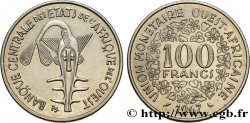 ÉTATS DE L AFRIQUE DE L OUEST (BCEAO) 100 Francs masque 1967 Paris
