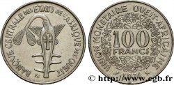 ÉTATS DE L AFRIQUE DE L OUEST (BCEAO) 100 Francs BCEAO masque 1974 Paris TTB+