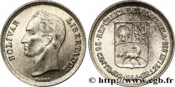 VENEZUELA 25 Centimos Simon Bolivar 1954 Philadelphie SUP