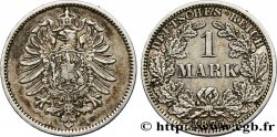 ALLEMAGNE 1 Mark Empire aigle impérial 1875 Berlin