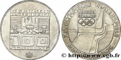 AUTRICHE 100 Schilling J.O. d’hiver d’Innsbruck 1976 - tremplin olympique 1976 Hall SUP