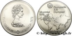 CANADA 10 Dollars JO Montréal 1976 carte du Monde 1973  SPL