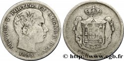 PORTUGAL 500 Reis Pierre V 1859 