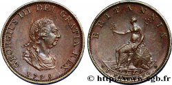 ROYAUME-UNI 1 Farthing Georges III 1799 Soho
