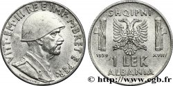 ALBANIA 1 Lek Victor-Emmanuel III d’Italie 1939 Rome