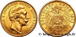 ALLEMAGNE - PRUSSE 20 Mark Guillaume II 1911 Berlin SUP