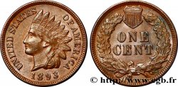 ÉTATS-UNIS D AMÉRIQUE 1 Cent tête d’indien, 3e type 1893 Philadelphie SUP