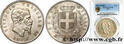 ITALIA - REGNO D ITALIA - VITTORIO EMANUELE II 5 Lire  1875 Milan