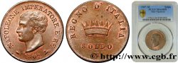 ITALIEN - Königreich Italien - NAPOLÉON I. 1 Soldo 1807 Milan