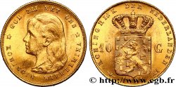 NETHERLANDS 10 Gulden or Reine Wilhelmina 1897 Utrecht