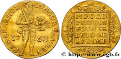 NIEDERLANDE - VEREINIGTEN PROVINZEN - HOLLAND Ducat d or au chevalier 1763 Dordrecht