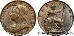 UNITED KINGDOM 1 Farthing Victoria type “Old Head” 1897