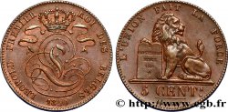 BELGIQUE 5 Centimes Léopold Ier 1850