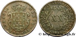 PORTOGALLO 20 Réis Marie II 1848