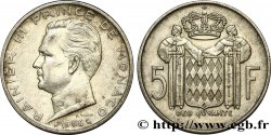 MONACO 5 Francs Prince Rainier III 1966 Paris