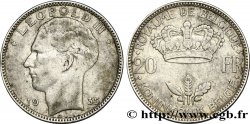 BELGIO 20 Francs Léopold III position B 1935