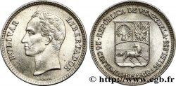VENEZUELA 25 Centimos Simon Bolivar 1954 Philadelphie SPL