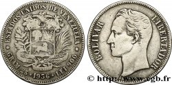 VENEZUELA 5 Bolivares Simon Bolivar 1936 Philadelphie