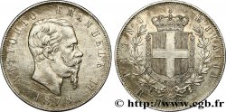 ITALIA 5 Lire Victor Emmanuel II 1878 Rome