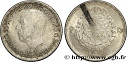 SUÈDE 2 Kronor Gustave V 1946  TTB+