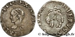 ITALY - KINGDOM OF NAPLES AND SICILY - PHILIP III OF SPAIN 1/2 Carlino n.d. Naples
