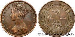 HONG KONG 1 Cent Victoria 1880 