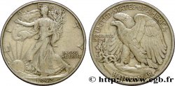 UNITED STATES OF AMERICA 1/2 Dollar Walking Liberty 1942 Philadelphie